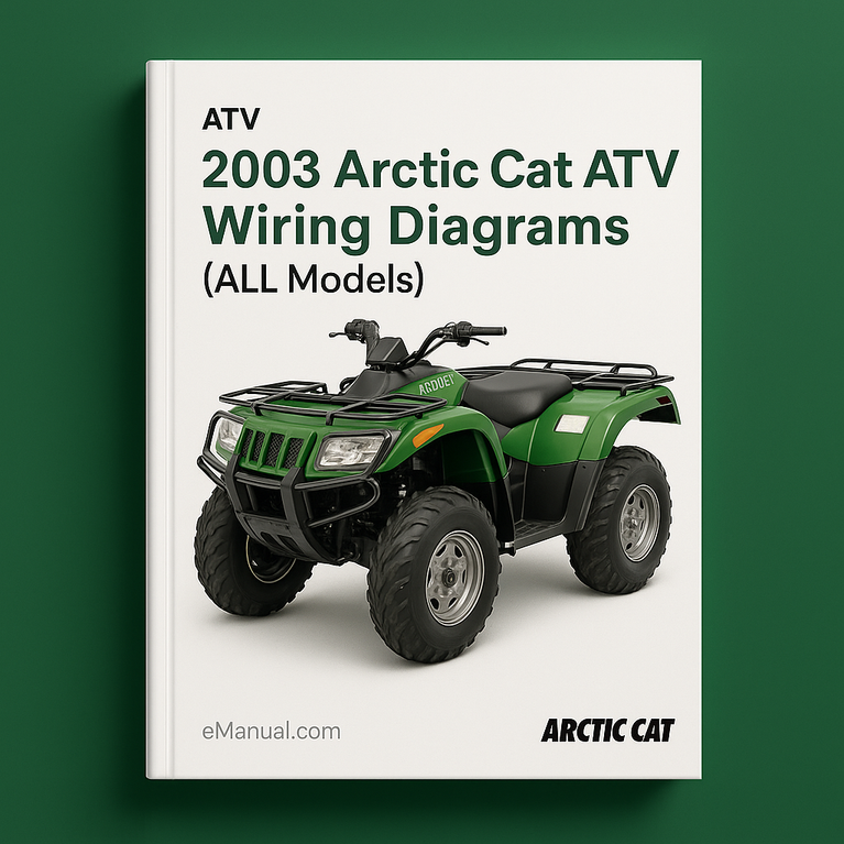 2003 Arctic CAT ATV Wiring DiagramS (ALL ModelS)
