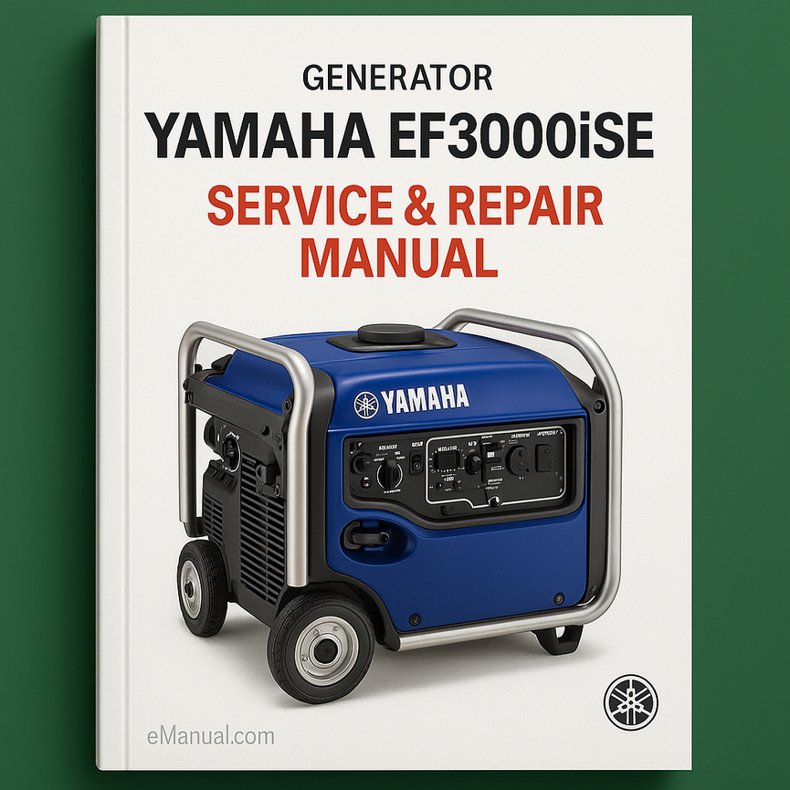 Yamaha EF3000iSE Generator Service Repair Manual