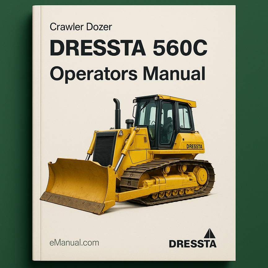 Dressta 560C operators Manual
