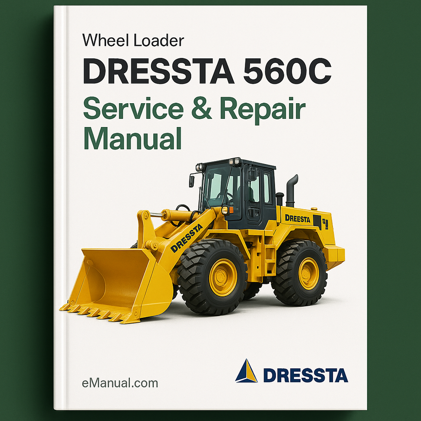 DRESSTA 560C Wheel Loader Service Repair Manual