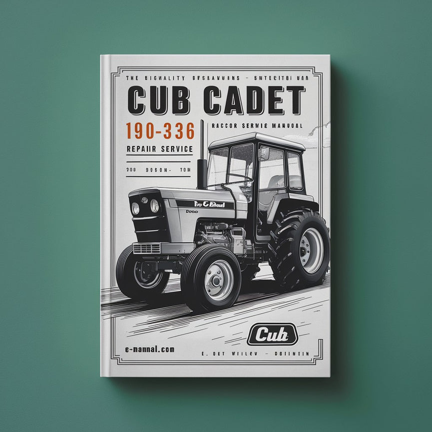 Cub Cadet 190-336 Tractor Repair Service Manual