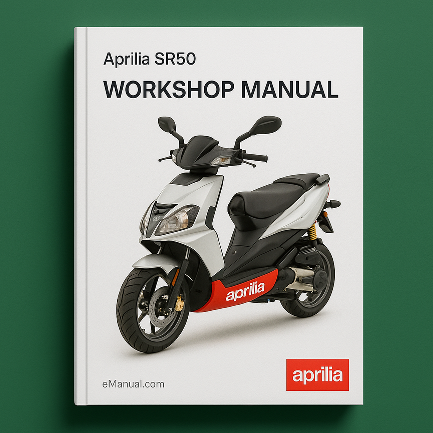 Aprilia SR50 Workshop Manual 2004