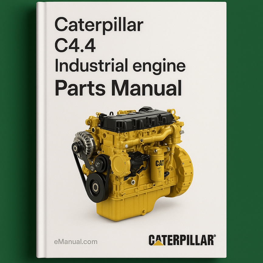 Caterpillar C4.4 industrial engine parts Manual