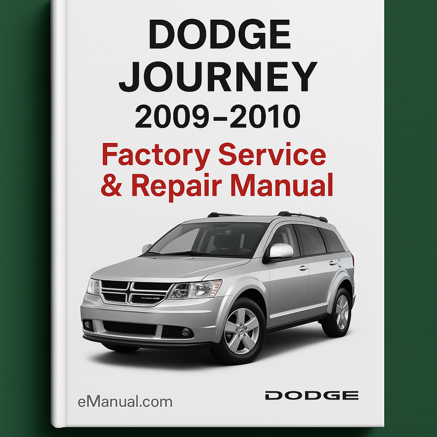 DODGE JOURNEY 2009-2010 Factory Service Repair Manual