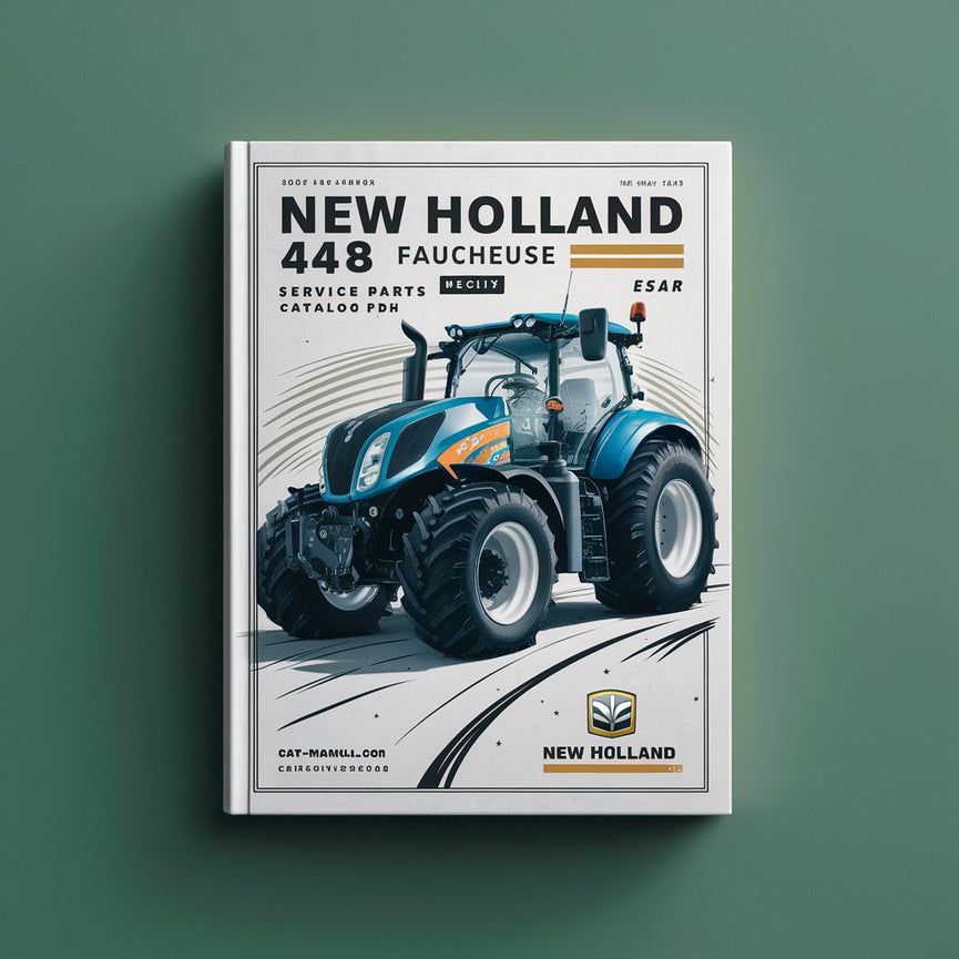 New Holland 448 Faucheuse Service Parts Catalog Tractor