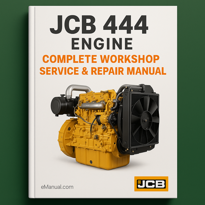 JCB 444 Engine Complete Workshop Service Repair Manual