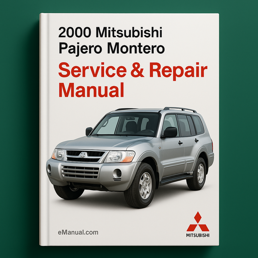 2000 Mitsubushi PAJERO MONTERO Service Repair Manual