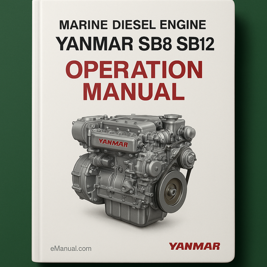 YANMAR SB8 SB12 Marine Diesel Engine Operation Manual