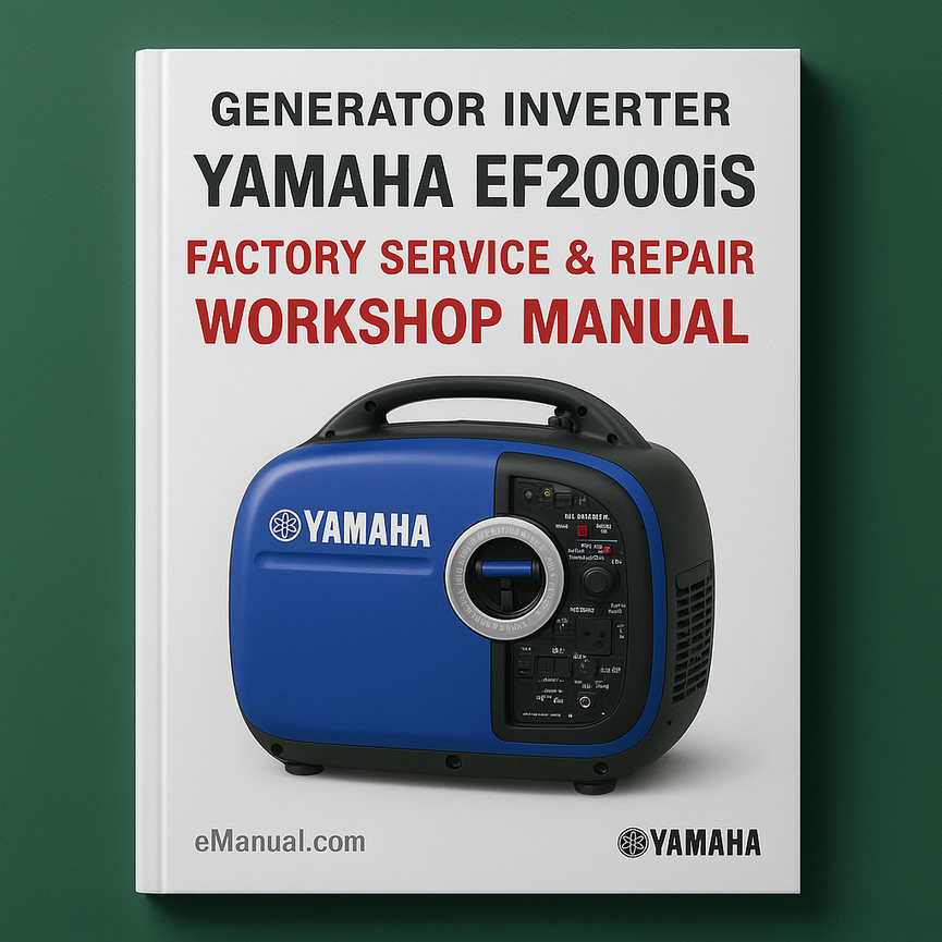 Yamaha EF2000is Generator Inverter Factory Service Repair Workshop Manual
