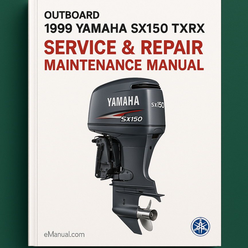 1999 Yamaha SX150 TXRX Outboard Service Repair maintenance Manual. Factory Service Manual