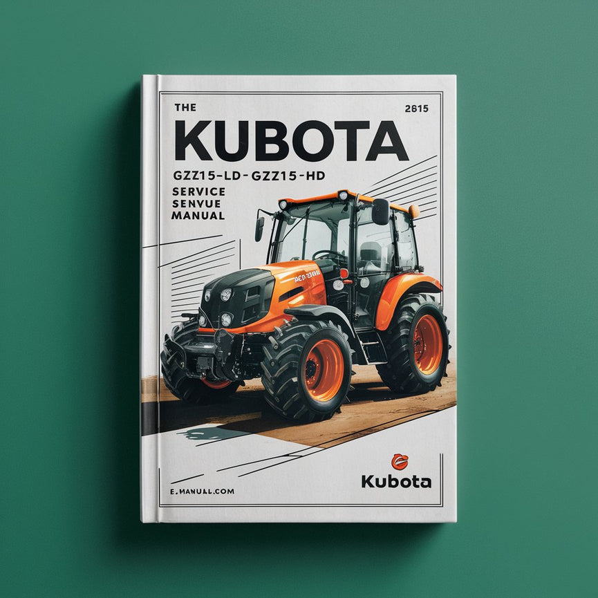 Kubota GZD15 GZD15-LD GZD15-HD Service Repair Manual
