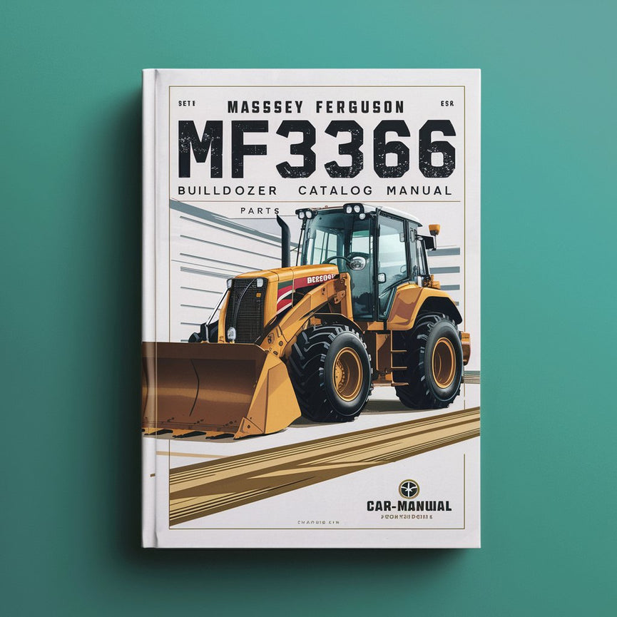 Massey Ferguson MF3366 Bulldozer Loader Parts Catalog Manual