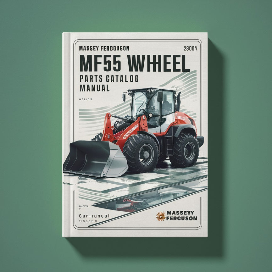 Massey Ferguson MF55 Wheel Loader Parts Catalog Manual