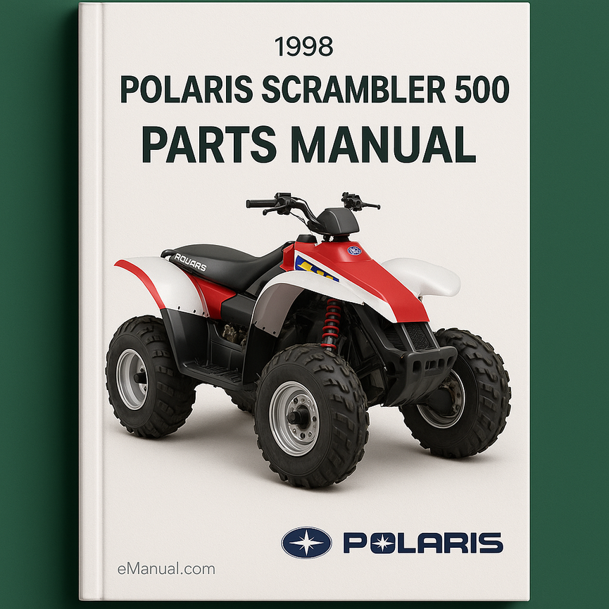 1998 Polaris Scrambler 500 Parts Manual