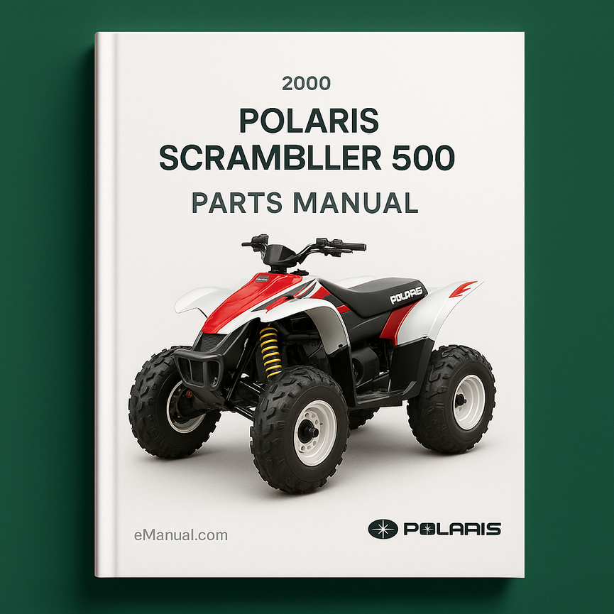 2000 Polaris Scramber 500 Parts Manual