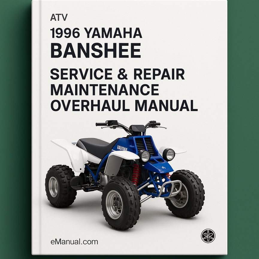1996 Yamaha BANSHEE ATV Service Repair Maintenance Overhaul Manual