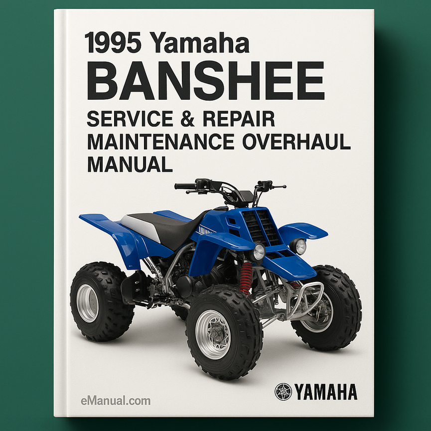 1995 Yamaha BANSHEE ATV Service Repair Maintenance Overhaul Manual