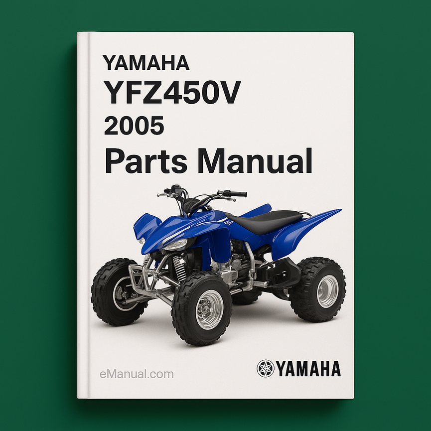 2005 Yamaha YFZ450V Parts Manual