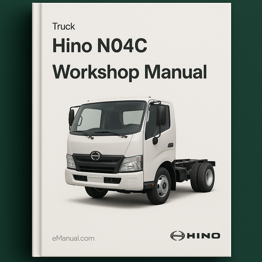 Hino N04C engine Workshop Manual