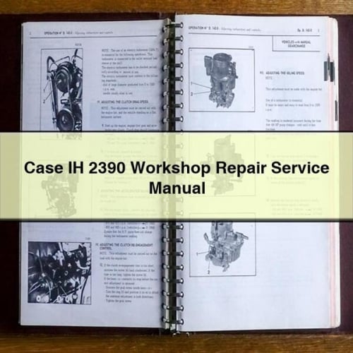 Case IH 2390 Workshop Repair Service Manual