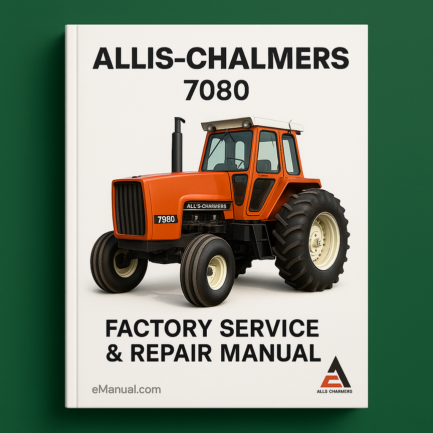 Allis Chalmers 7080 Factory Service Repair Manual