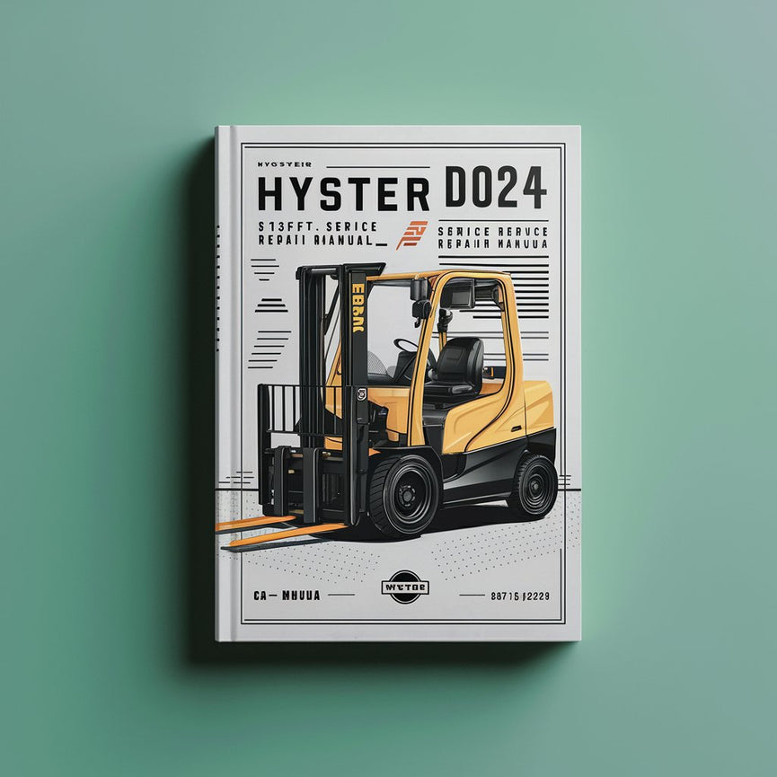 Hyster D024 (S135FT S155FT) Forklift Service Repair Manual