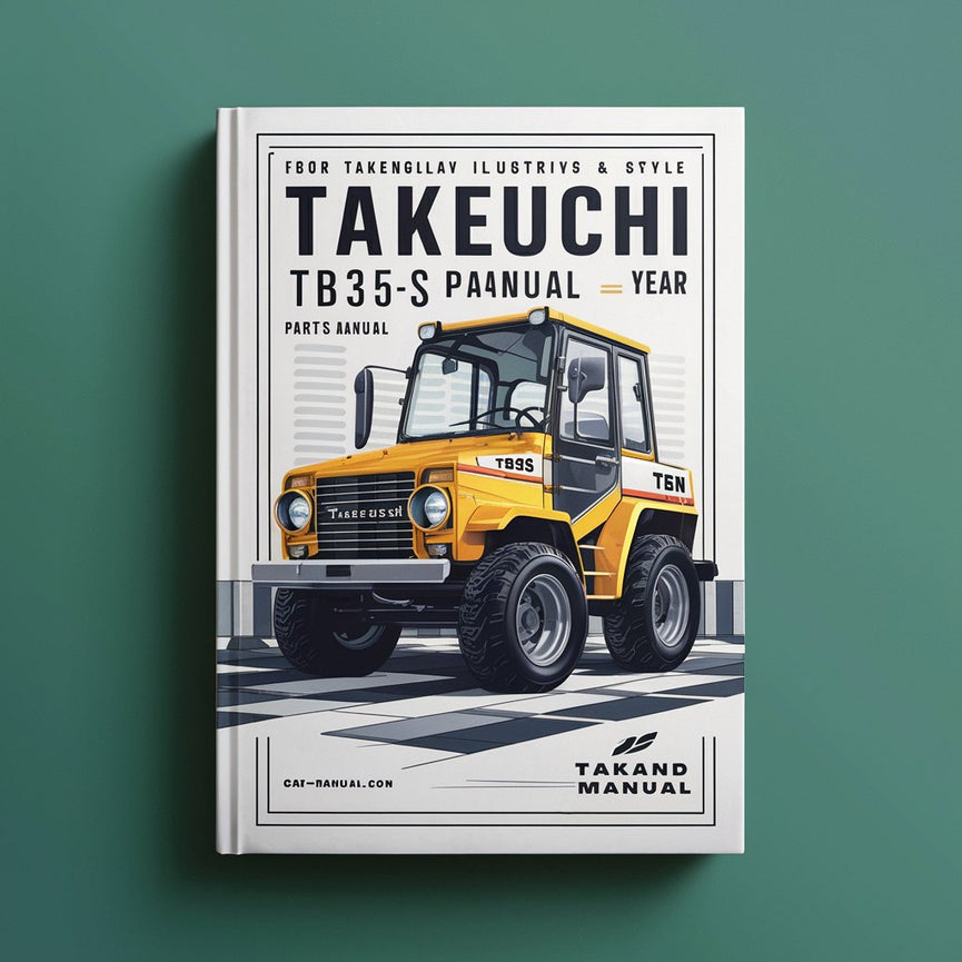 Takeuchi TB35s parts Manual