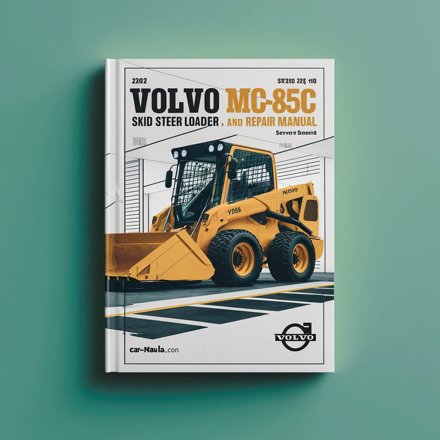 VOLVO MC85C SKID STEER Loader Service And Repair Manual