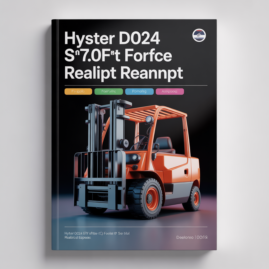 Hyster D024 (S7.0FT Europe) Forklift Service Repair Manual