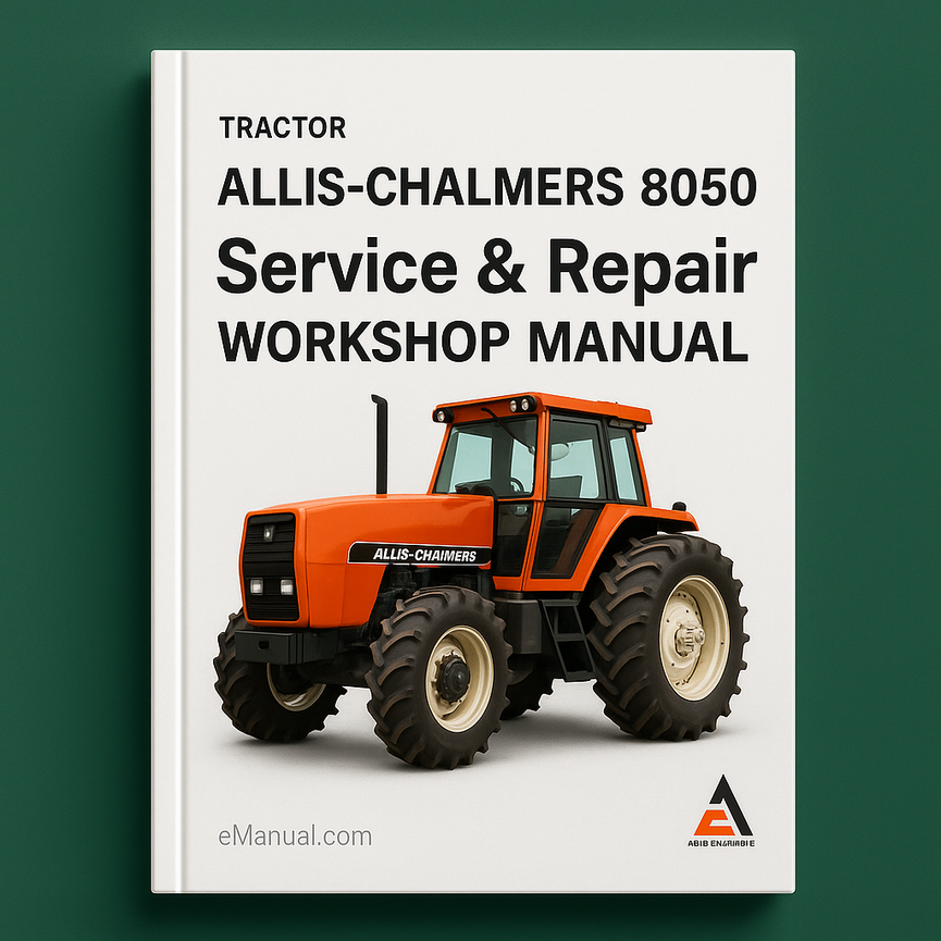 Allis Chalmers 8050 Service Repair Workshop Manual