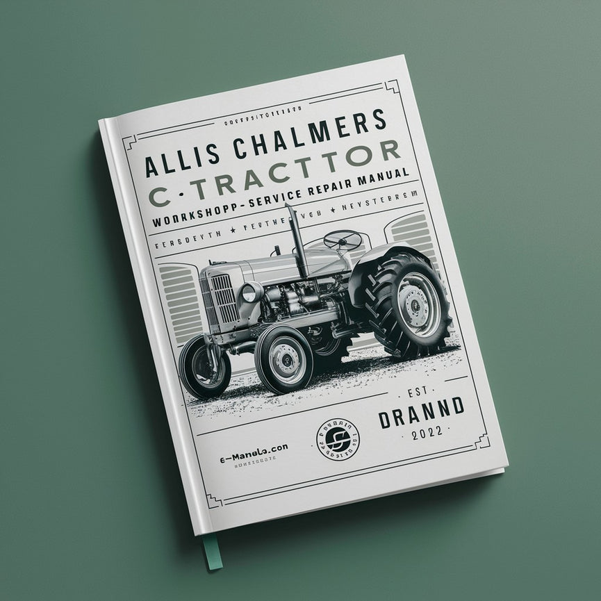 Allis Chalmers C Tractor Workshop Service Repair Manual