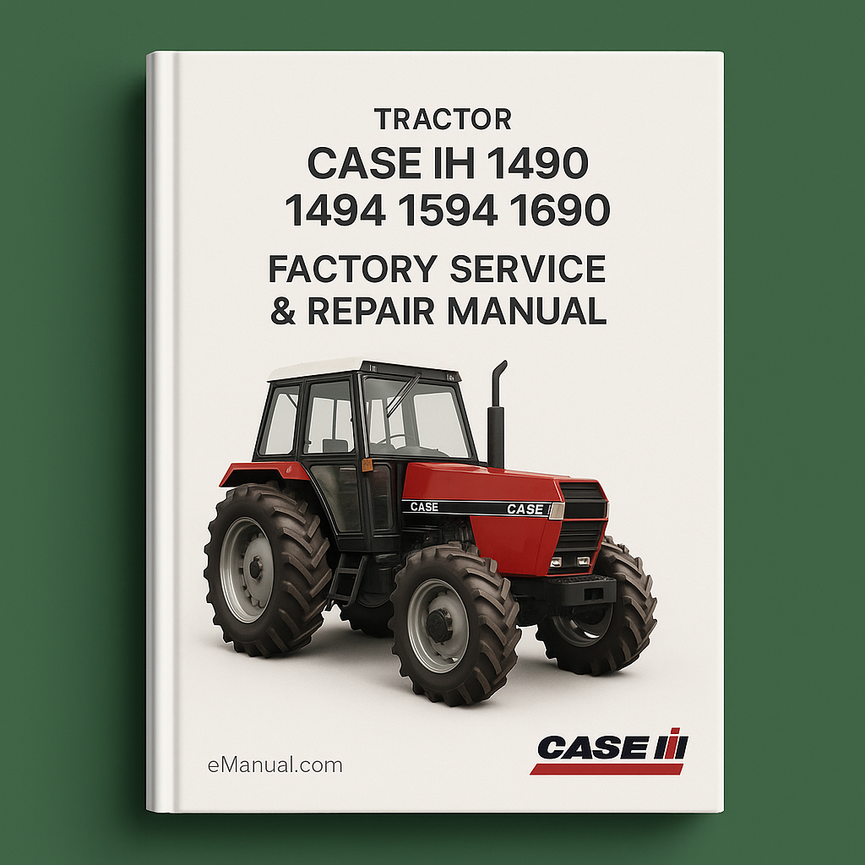 Case IH 1490 1494 1594 1690 Factory Service Repair Manual