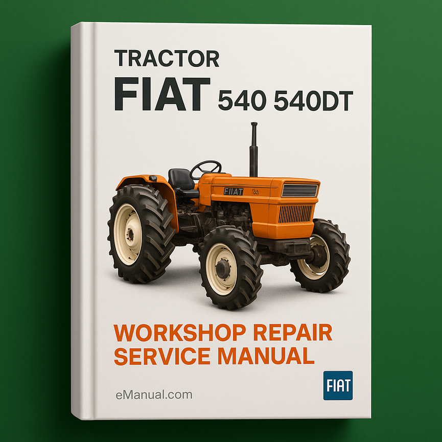 Fiat 540 540DT tractor Workshop Repair Service Manual