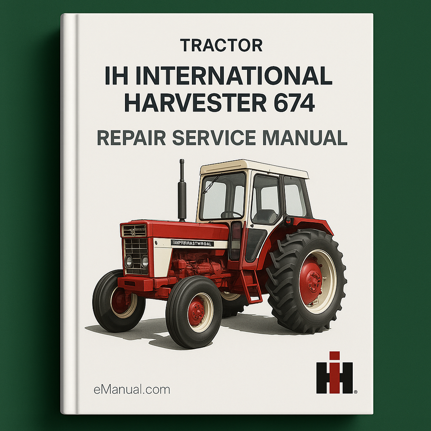 IH International Harvester 674 Repair Service Manual