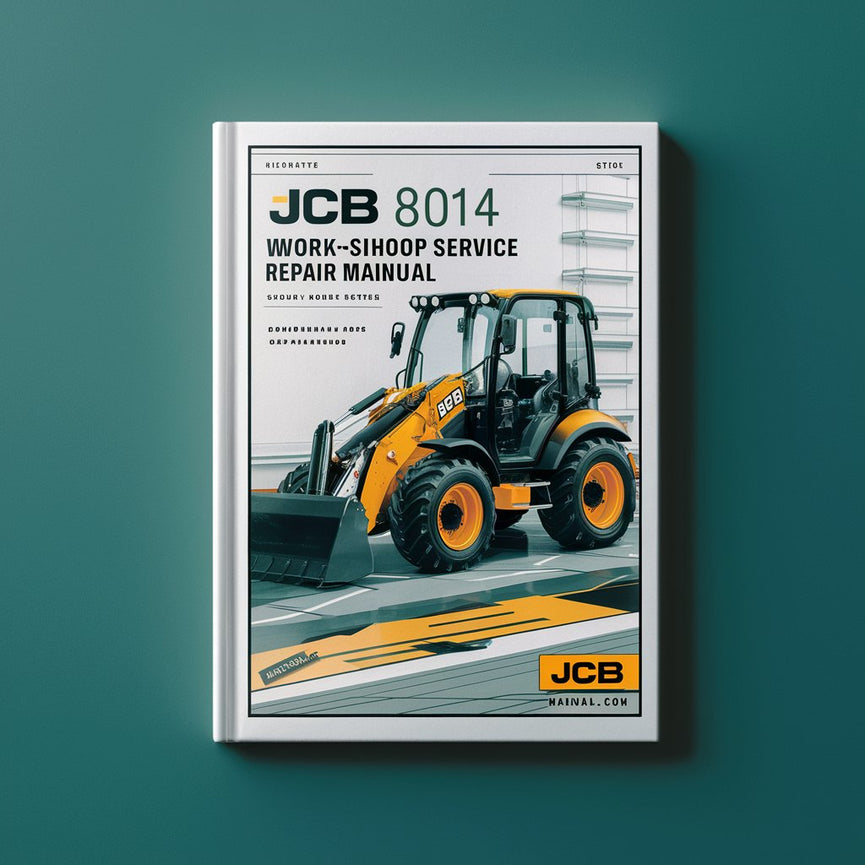 JCB 8014 Mini Excavator Workshop Service Repair Manual