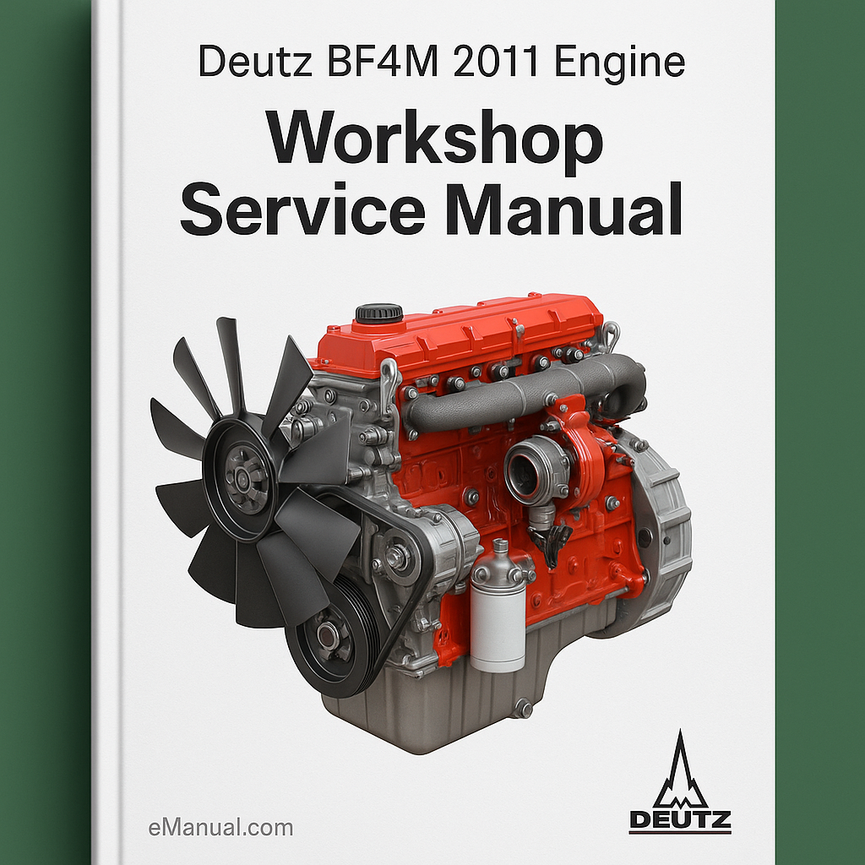 Deutz BF4M 2011 Engine Workshop Service Manual for Repair