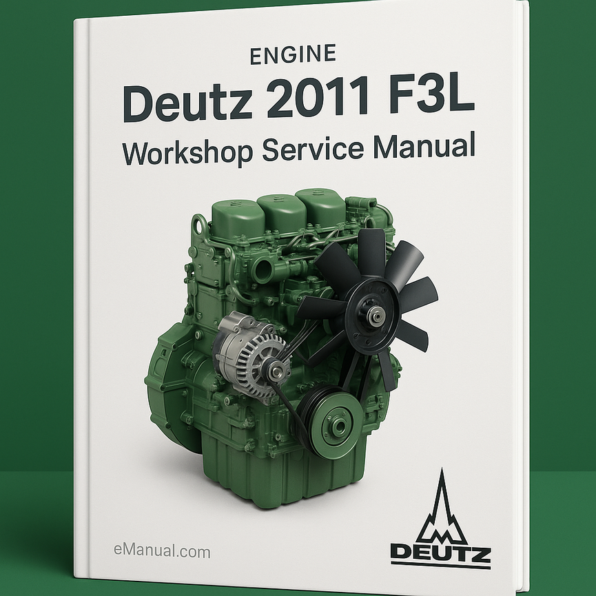 Deutz 2011 F3L Engine Workshop Service Manual