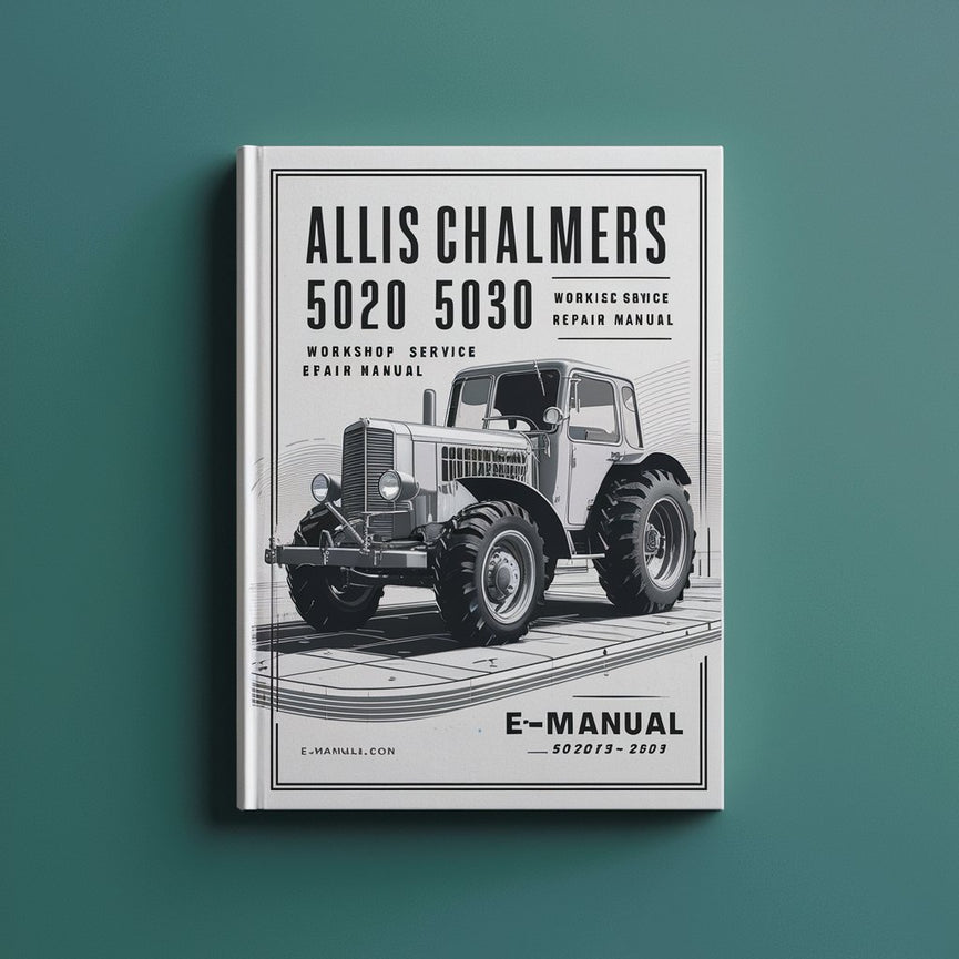 Allis Chalmers 5020 5030 Workshop Repair Service Manual