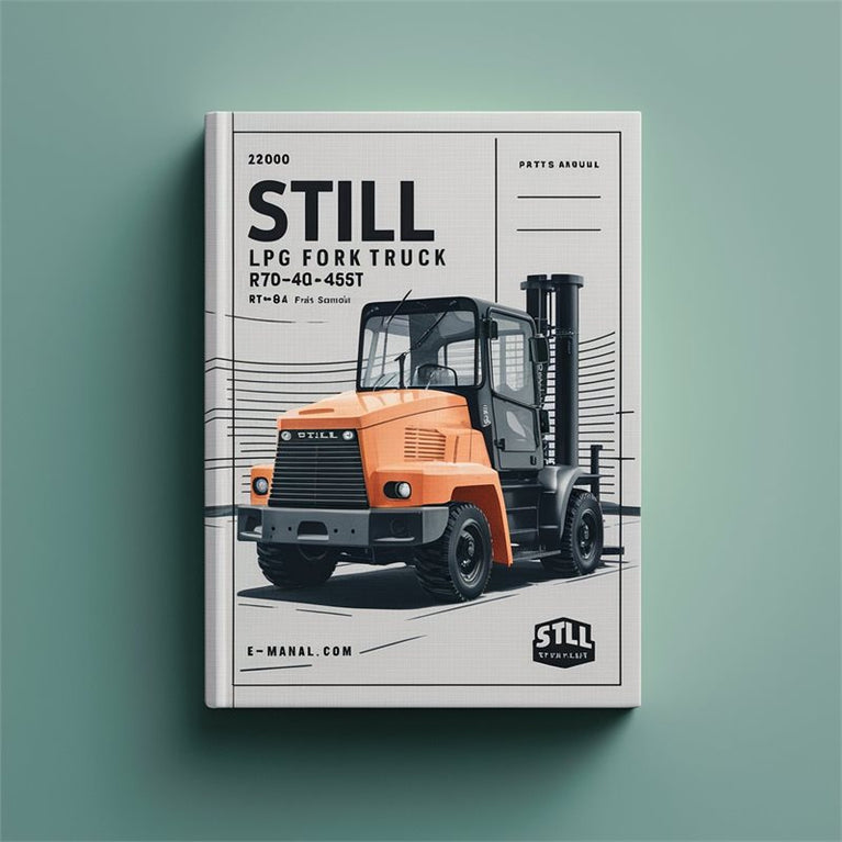 Still LPG Fork Truck R70-40T R70-45T R70-50t: R7084 R7085 R7086 Parts Catalog PDF
