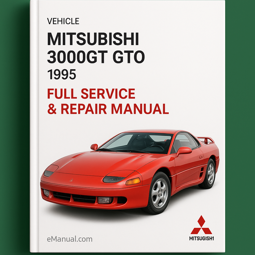 Mitsubishi 3000GT GTO 1995 Full Service Repair Manual