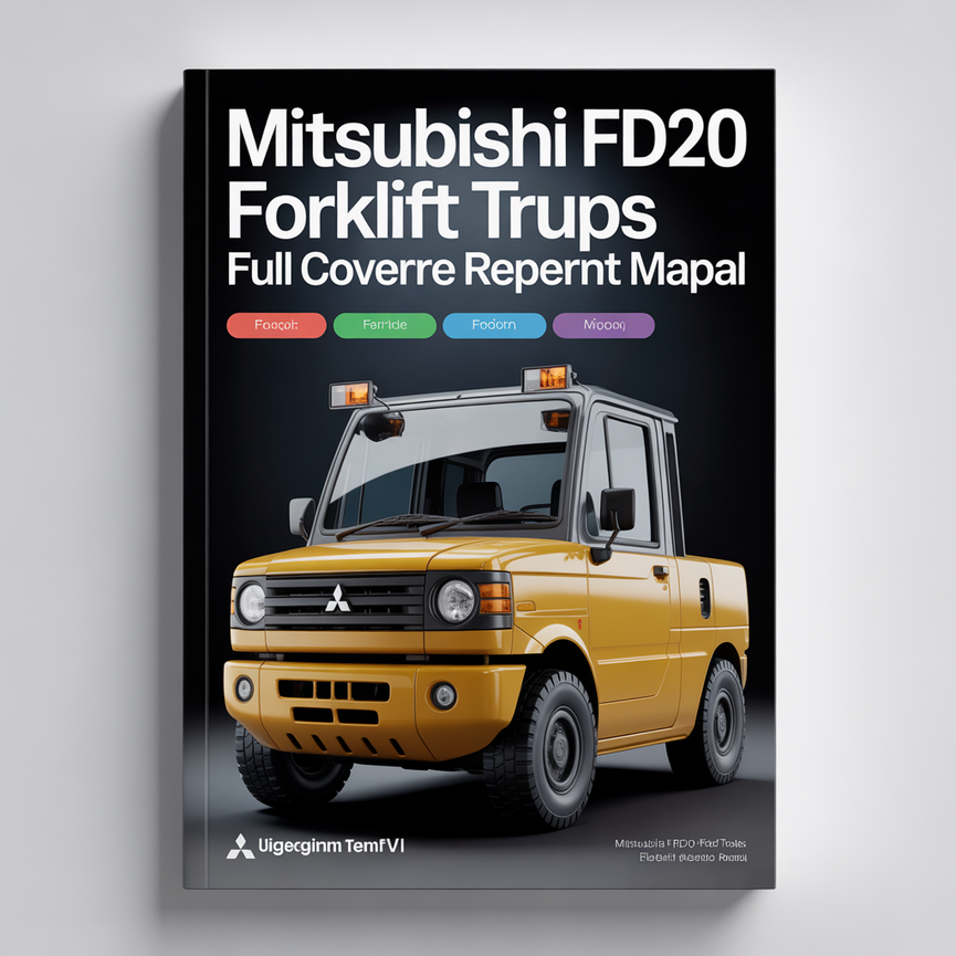 Mitsubishi FD20 Forklift Full Service Repair Manual