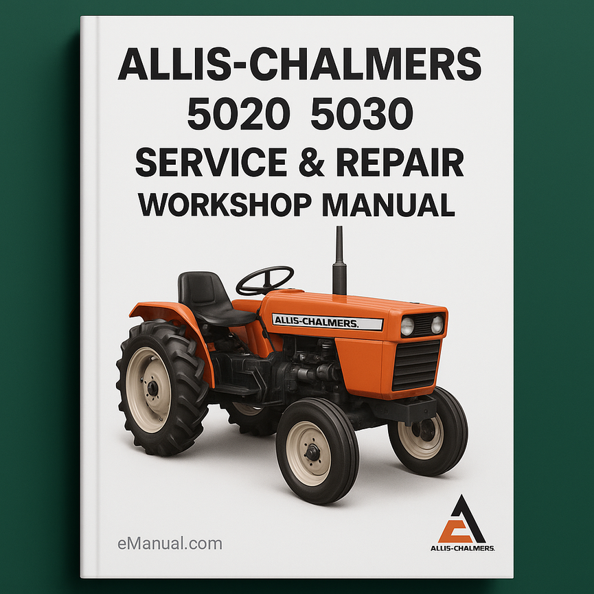 Allis Chalmers 5020 5030 Service Repair Workshop Manual