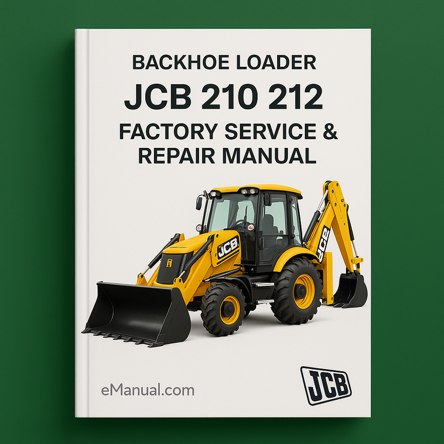 JCB 210 212 Factory Service Repair Manual