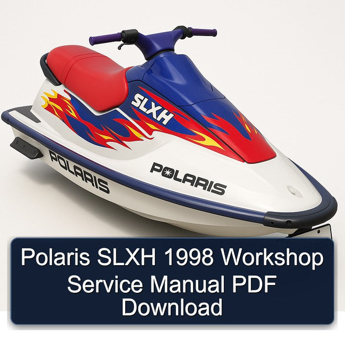 1998 Polaris Slxh Service Repair Workshop Manual PDF