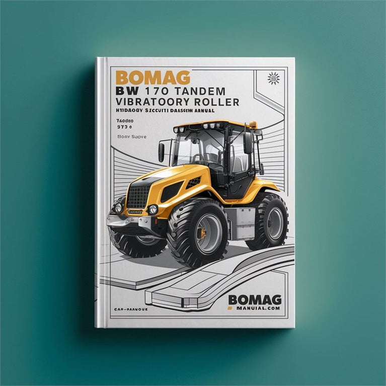 Bomag BW 170 Tandem Vibratory Roller Hydraulic Service Repair Workshop Manual PDF