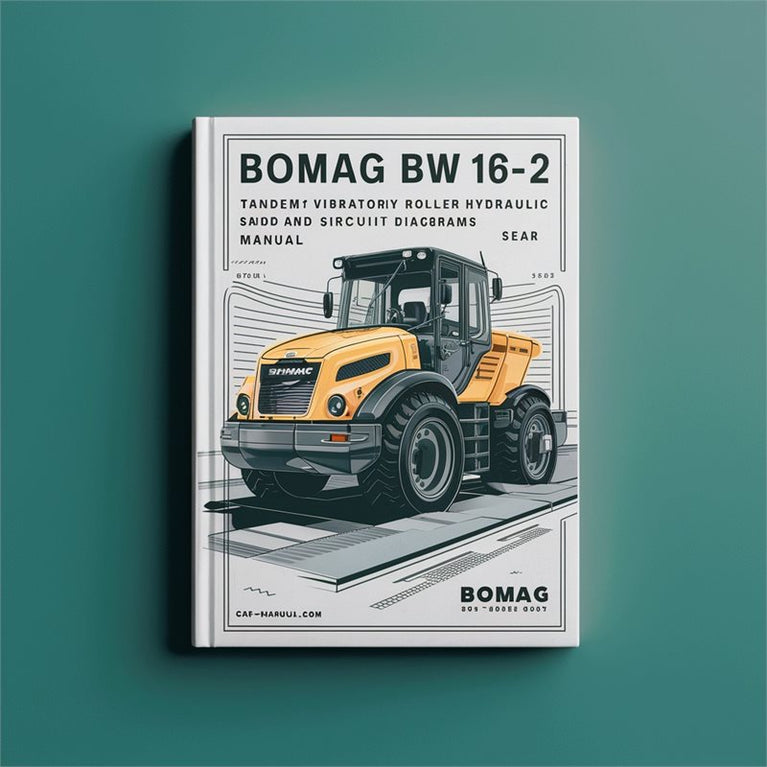 Bomag BW 161-2 Tandem Vibratory Roller Hydraulic Service Repair Workshop Manual PDF
