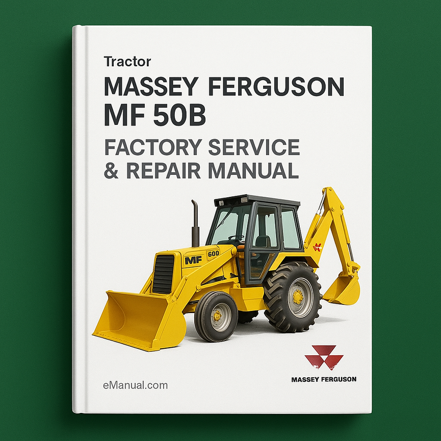 Massey Ferguson MF 50B Factory Service Repair Manual