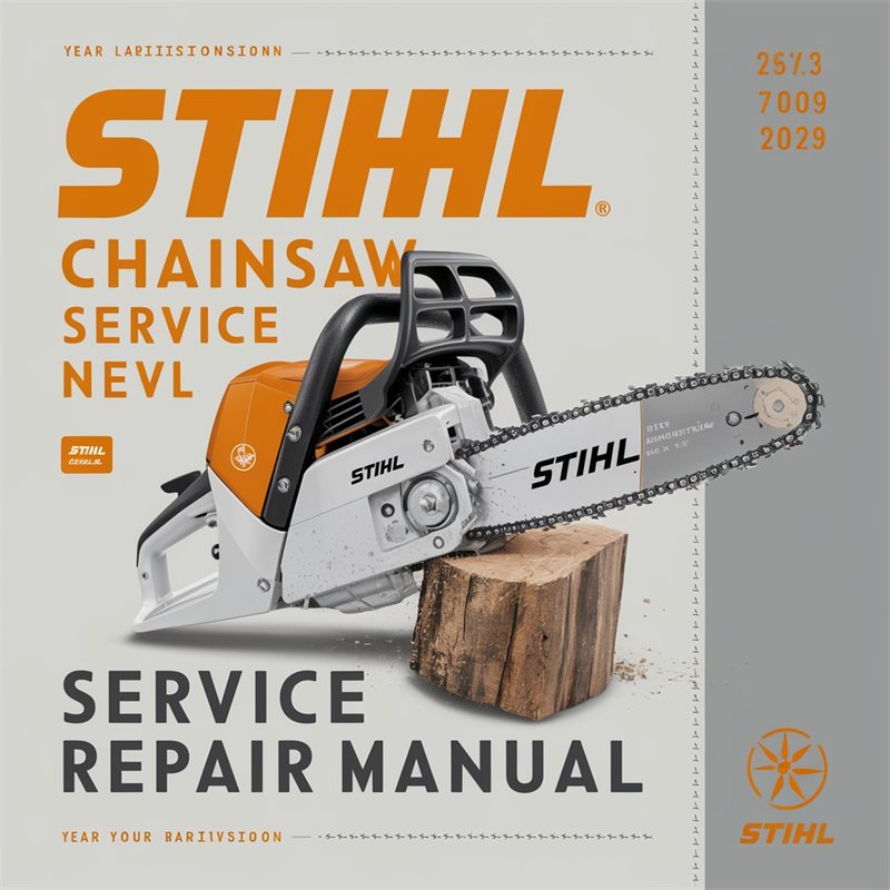 Stihl Chainsaw Service Repair Workshop Manual PDF
