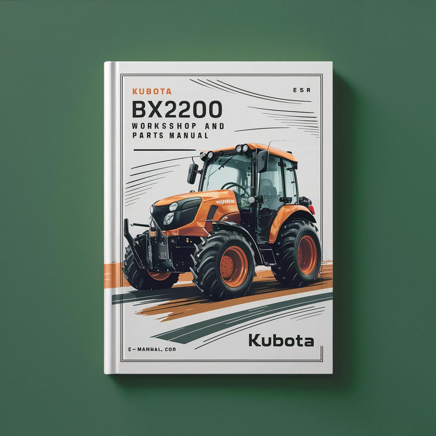 Kubota BX2200 Workshop and parts Manual.