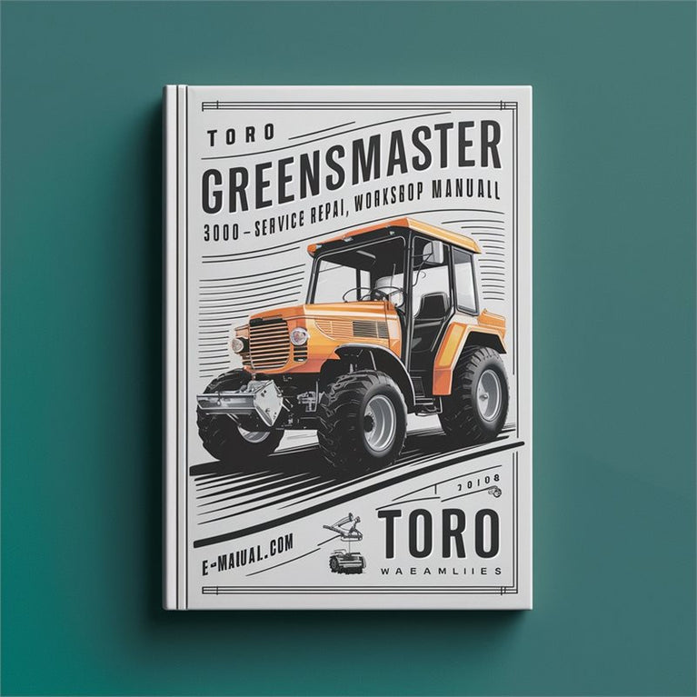 Toro Greensmaster 3000 3000-D Service Repair Workshop Manual PDF